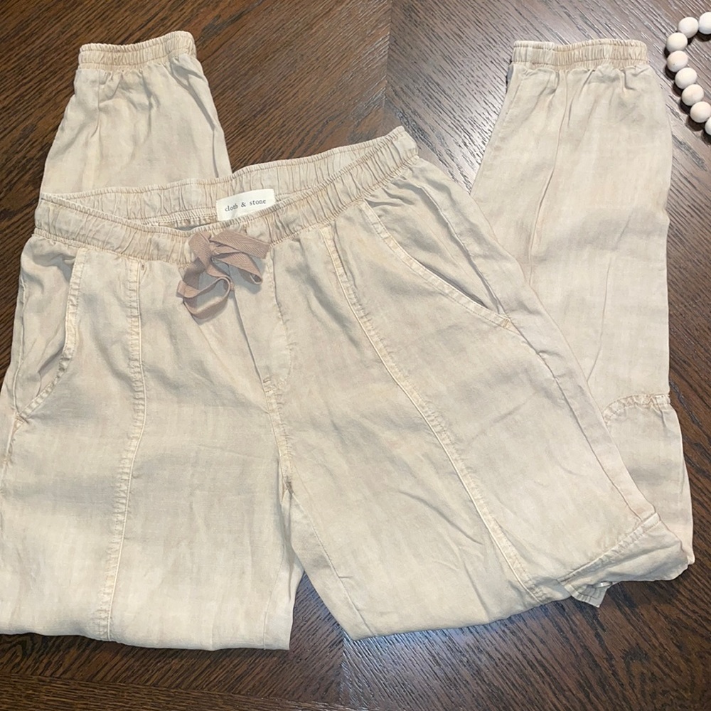 Anthropologie Cloth & Stone   Utility Tencel Joggers size X-Small